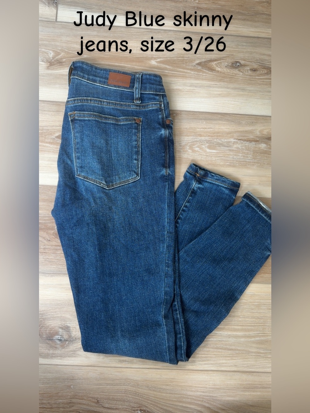 Judy Blue Women’s Skinny Jeans - Dark Blue Wash
